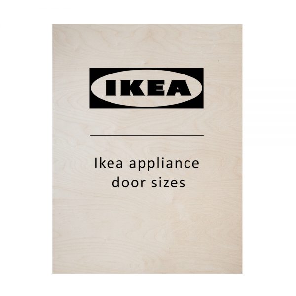 IKEA appliance door sizes
